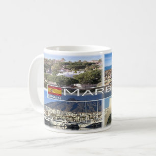 スペイン-マルベラ- コーヒーマグカップ
