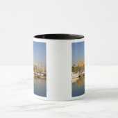 スペイン、マロルカ、パルマ、カテドラル&マリーナ マグカップ (中央)