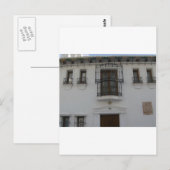 スペイン，ミハス ポストカード (正面/裏面)