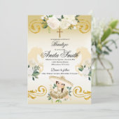 スペイン メキシコ 洗礼 ゴールド ガール チャラ 招待状 (スタンド正面)