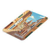 スペイン メノルカ島 シウタデリャ ポストカード マグネット (左側)