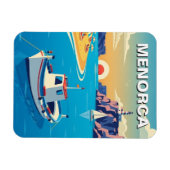 スペイン メノルカ島 ポストカード マグネット (横)
