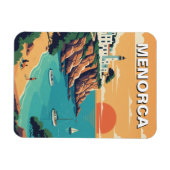 スペイン　メノルカ島　ポストカード マグネット (横)