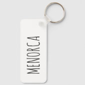 スペイン，メノルカ キーホルダー (裏面)