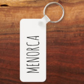 スペイン，メノルカ キーホルダー (裏面)