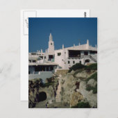 スペイン,メノルカ, Binibeca Vell ポストカード (正面/裏面)