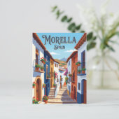 スペイン モレラの路地 ポストカード (スタンド正面)