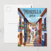 スペイン モレラの路地 ポストカード (正面/裏面)