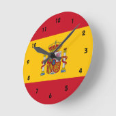 スペイン ラウンド壁時計 (傾斜)