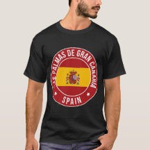 スペイン・ラス・パルマス・デ・グラン・カナリア市Tシャツ