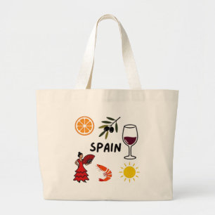 スペイン ラージトートバッグ