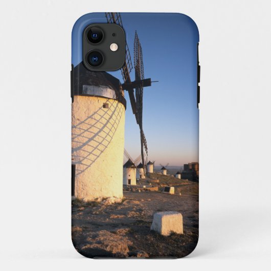 スペイン ラ・マンチャ州 コンスエグラの風車 Case-Mate iPhoneケース (裏面)