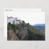 スペイン，ロンダ ポストカード (正面/裏面)