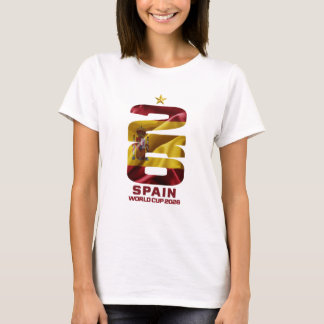 スペイン ワールドカップ 2026 - ラ・ロハ ファンTシャツ Tシャツ