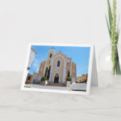 スペイン，ヴィラマルサントのサンタ·カタリーナ·マルティア教会 カード (正面)