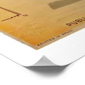 スペイン – ヴィンテージ旅行ポスター ポスター (角)