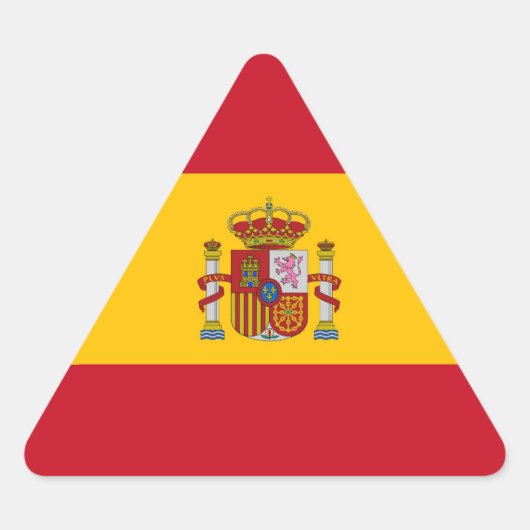 スペイン 三角形シール (正面)