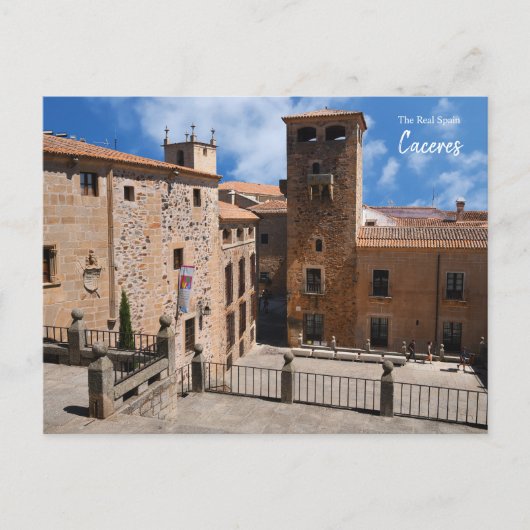 スペイン，中世ケアレス ポストカード (正面)