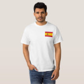 スペイン 国旗 Tシャツ (正面フル)
