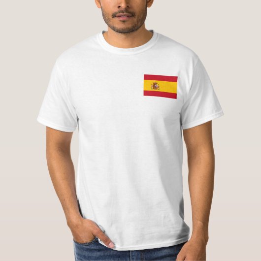 スペイン 国旗 Tシャツ (正面)