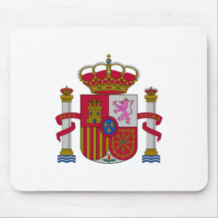 スペイン 国章 紙章 シンボル エンブレム 国旗 マウスパッド