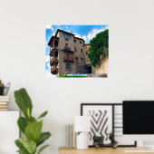 スペイン，旧市街 ポスター (ホームオフィス)