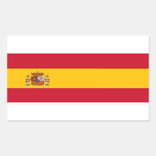 スペイン 長方形シール