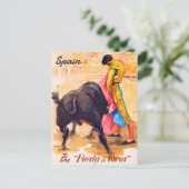 スペイン、闘牛場 ポストカード (スタンド正面)