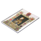 スペイン(1527-98年)のフィリップII王のポートレートからの ノートブック (左側)