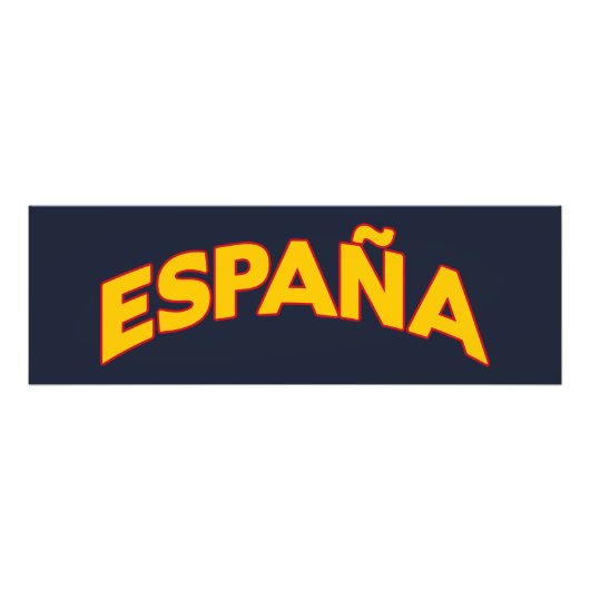 スペイン 5 フォトプリント (正面)