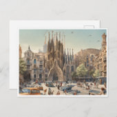 スペイン(5) ポストカード (正面/裏面)