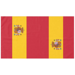 スペイン- Bandera deエスパーニャの旗 テーブルクロス