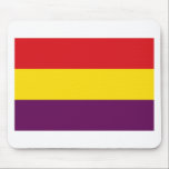 スペイン- Bandera República Españaの旗共和国 マウスパッド<br><div class="desc">スペイン、Bandera de Espanaa、Bandera Española、Bandera de la Republicaa de Españaの旗。</div>