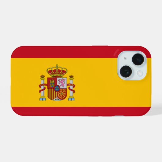 スペイン iPhone 15ケース (裏面横)