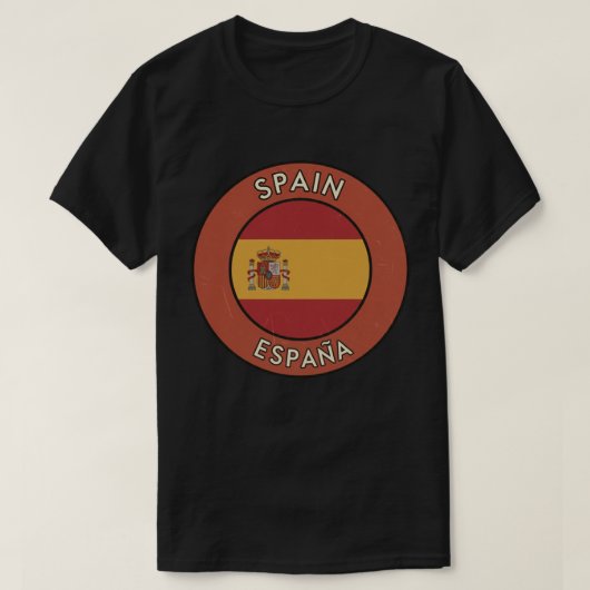 スペイン Tシャツ (デザイン正面)