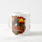 スペイン ¡Vamos España! 2026 サッカー ファン コーヒーマグカップ (正面左)