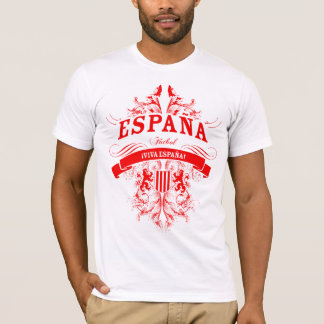 スペイン- Vivaエスパーニャ Tシャツ