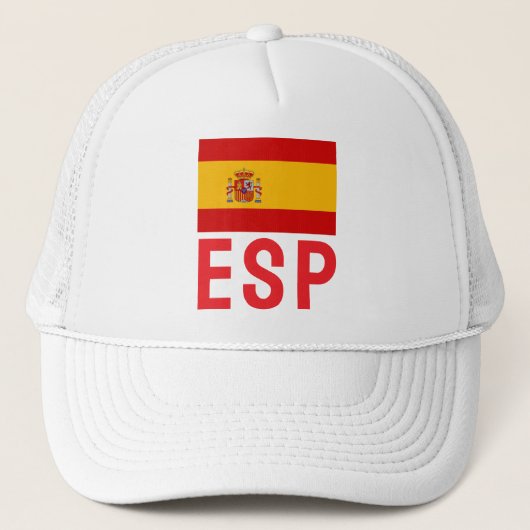 スペインESPフラッグアスレチック キャップ (正面)