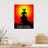 スペインEspainaポスタープリントセビラナトロ ポスター (キッチン)