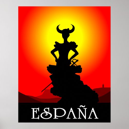 スペインEspainaポスタープリントセビラナトロ ポスター (正面)