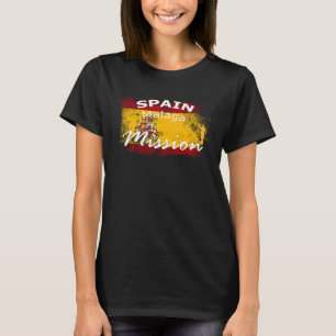 スペインMalaga Mormon LDS宣教師 Tシャツ