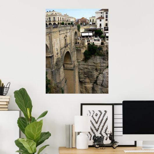 スペインRONDA ポスター (ホームオフィス)