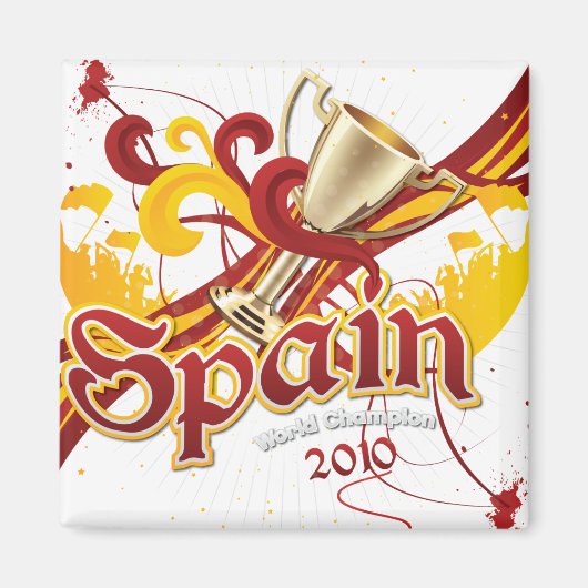 スペインW杯2010 マグネット (正面)