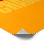 スペインWorld Champions 2010エスパーニャカンペオナデルムン ポスター (角)