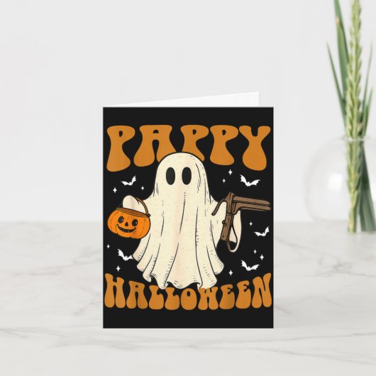 スペキュラム産科看護パピー・ハロウィン・ゴースト カード (正面)
