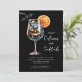 スペクタキュラーなドリンク ハロウィンパーティ 招待状 (スタンド正面)