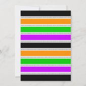 スペクタキュラーなハロウィンの誕生日招待状 招待状 (裏面)