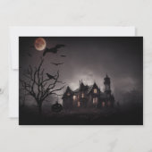 スペクタキュラーなハロウィンパーティーの招待状 招待状 (裏面)