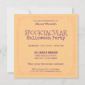 スペクタキュラーなハロウィン衣装 | パーティーの招待状 招待状 (裏面)