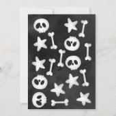 スペクタキュラーな子供の誕生日パーティー 招待状 (裏面)